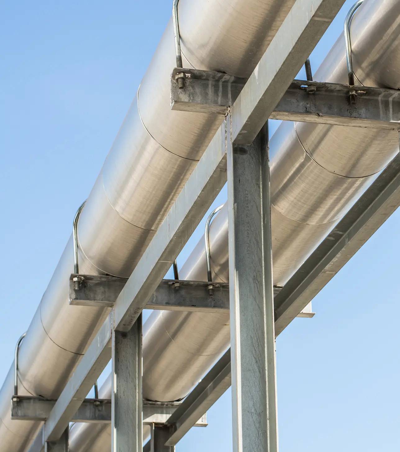 High-pressure industrial steam