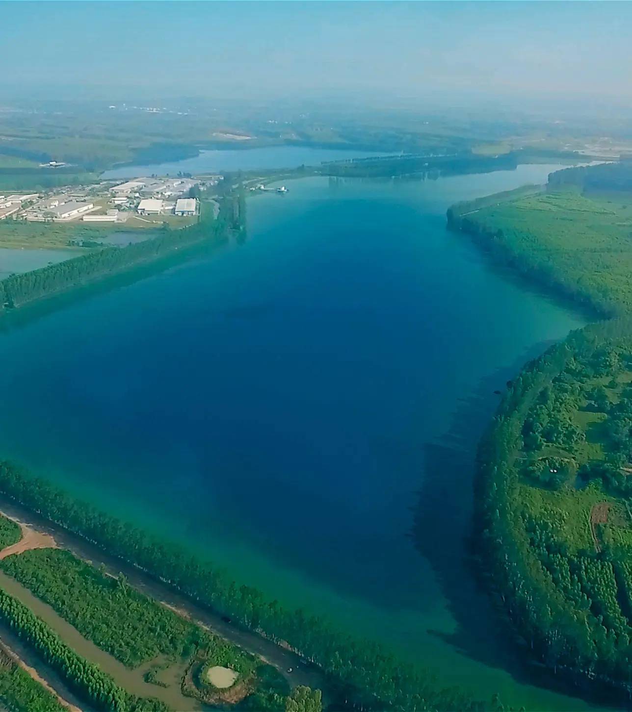 Own large industrial reservoir