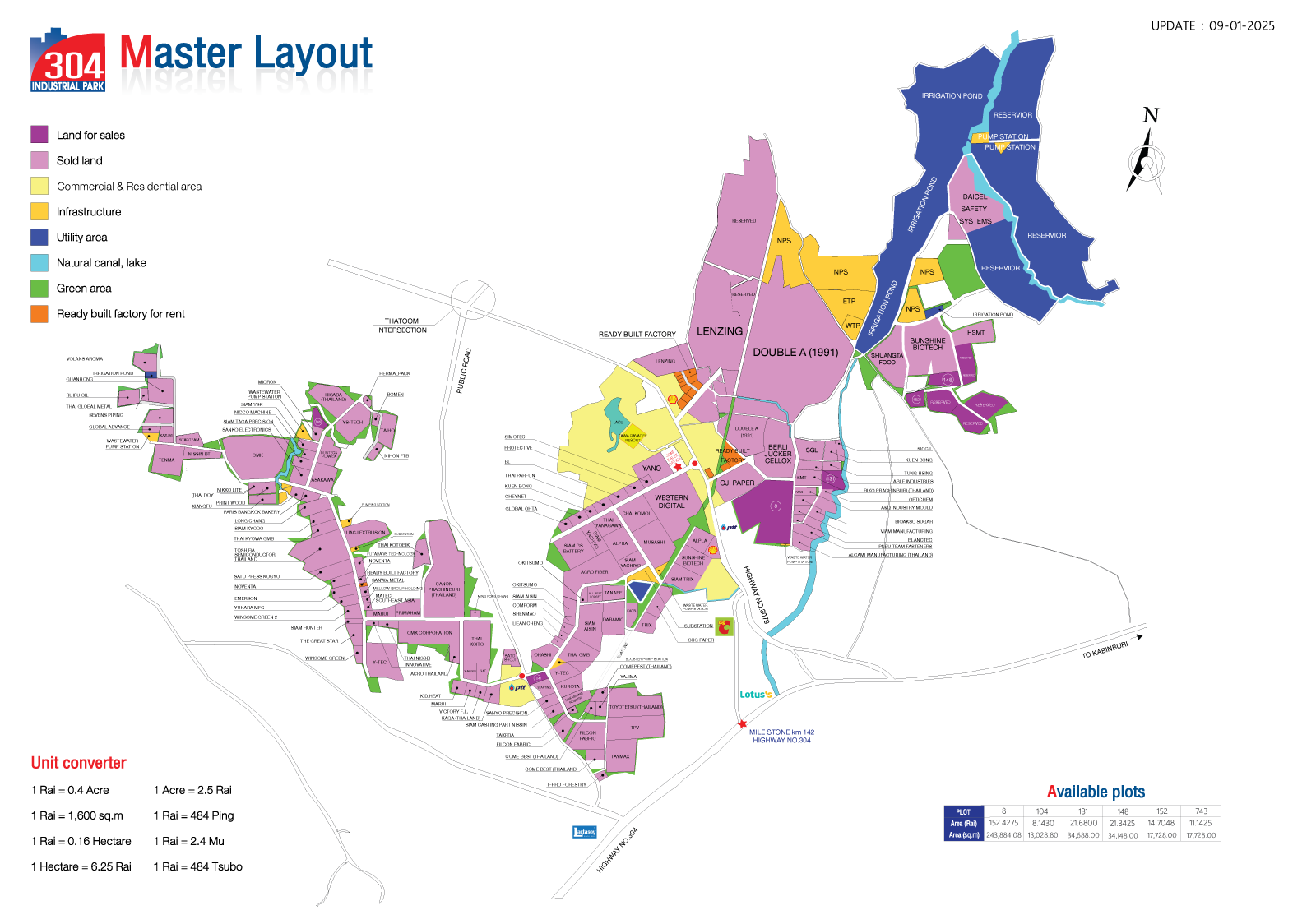 304工业园 (巴真武里府―Prachinburi)