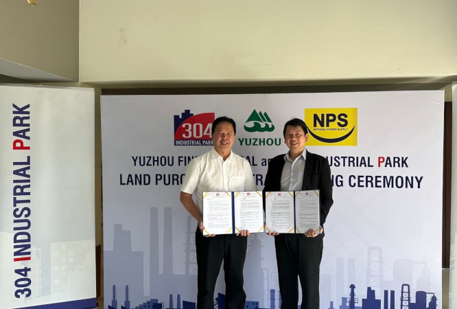 Signs Land Purchase Agreement 